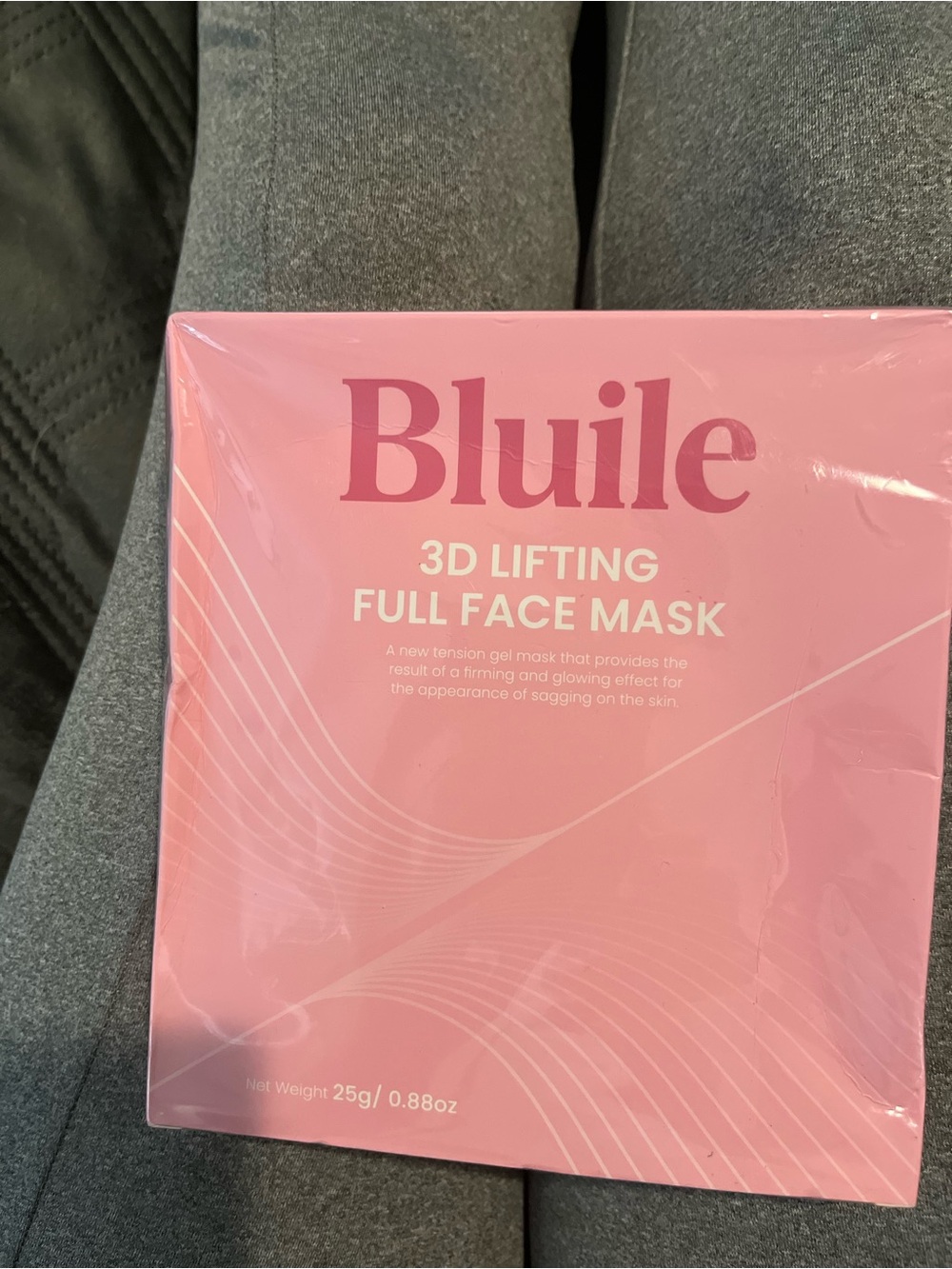 3D Lifting Full Face Mask – Pink